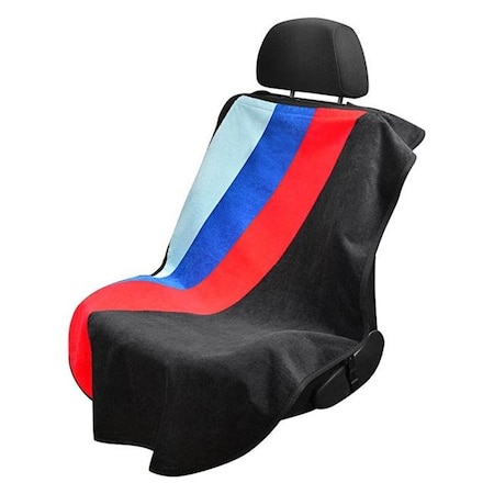 Seat Armour Seat Armour SA100STRIPE BMW 3Stripe Black Seat Cover SA100STRIPE